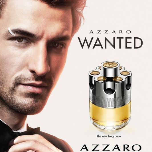 Shop Azzaro Wanted By Night Eau de Parfum 100ml for Men, a bold spicy woody fragrance with cinnamon, tobacco, vanilla, and woody notes. A long-lasting luxury scent for evening wear and special occasions.