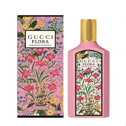 Gucci Flora Gorgeous Gardenia Eau de Parfum for Women – Floral Fragrance with Gardenia, Frangipani, Patchouli & Brown Sugar