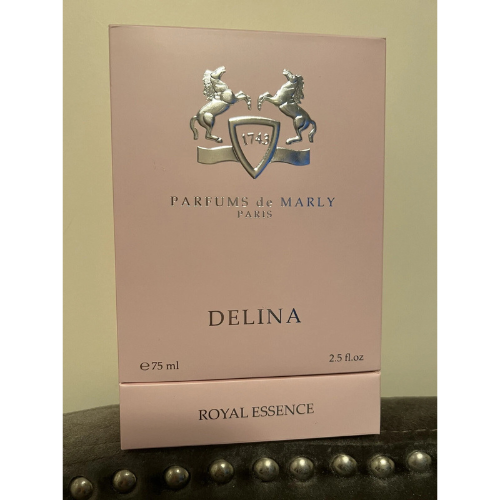 Parfums de Marly Delina Royal Essence EDP for Women – Luxury Floral Fruity Perfume with Lychee, Turkish Rose & Peony