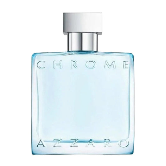 Azzaro Chrome EDT for Men – Fresh Citrus & Woody Eau de Toilette, Long-Lasting Masculine Fragrance