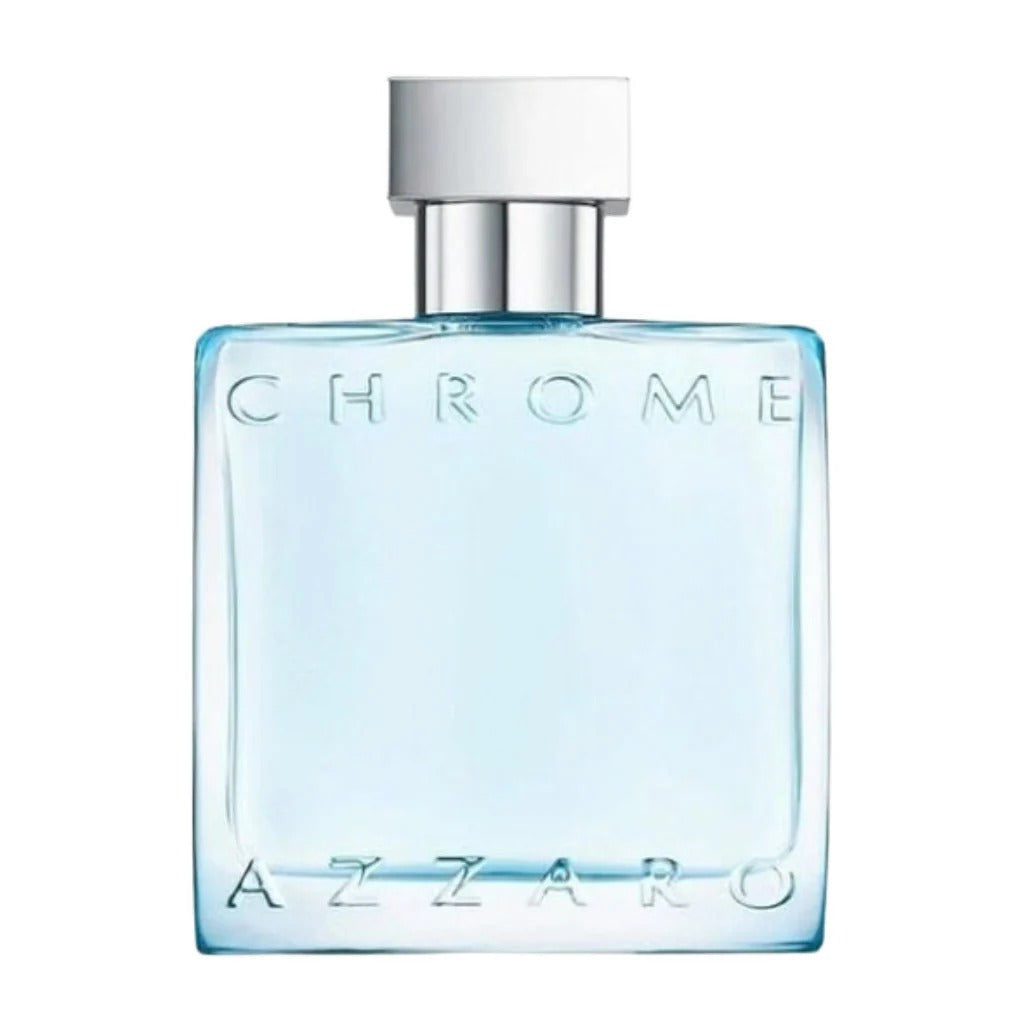 Azzaro Chrome EDT for Men – Fresh Citrus & Woody Eau de Toilette, Long-Lasting Masculine Fragrance