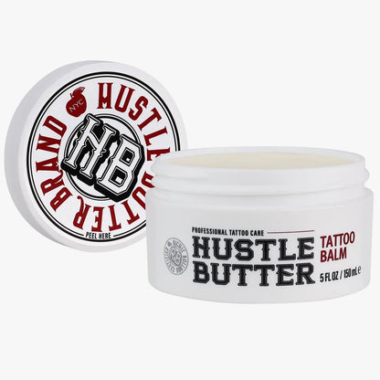 Hustle Butter Deluxe Tattoo Balm 5 oz – Tattoo Aftercare Balm & Skin Moisturizer