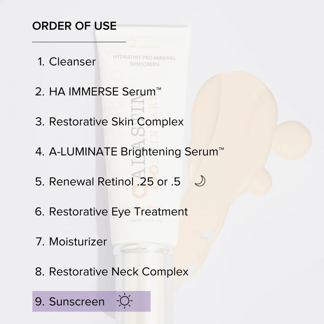 Alastin HydraTint Pro Mineral Sunscreen SPF 36 – Tinted Broad Spectrum UVA/UVB Face Sunscreen with Hydration