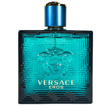 Versace Eros Eau de Toilette for Men – Luxury Men’s Fragrance with Lemon, Green Apple, Mint, Tonka Bean, Cedarwood & Vanilla