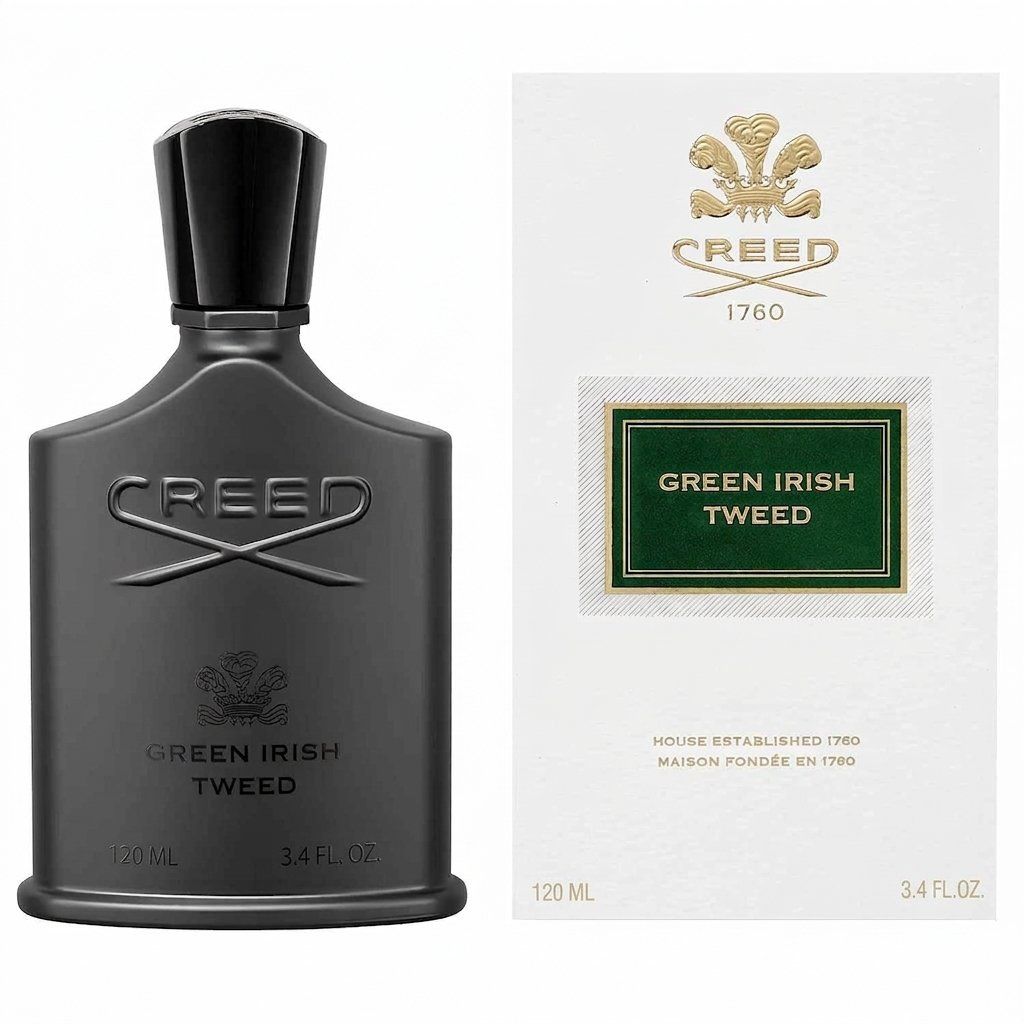 Creed Green Irish Tweed 3.3 oz EDP for Men – Luxury Woody Fresh Fragrance with Lemon, Verbena, Peppermint, Violet Leaf & Sandalwood